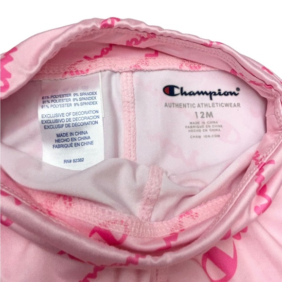 Champion - Hooded Fleece Sweatshirt and matching Leggings - 12 months - Picture 7 of 10